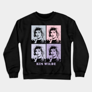 Kim WildE Song 80s Pop Art Crewneck Sweatshirt